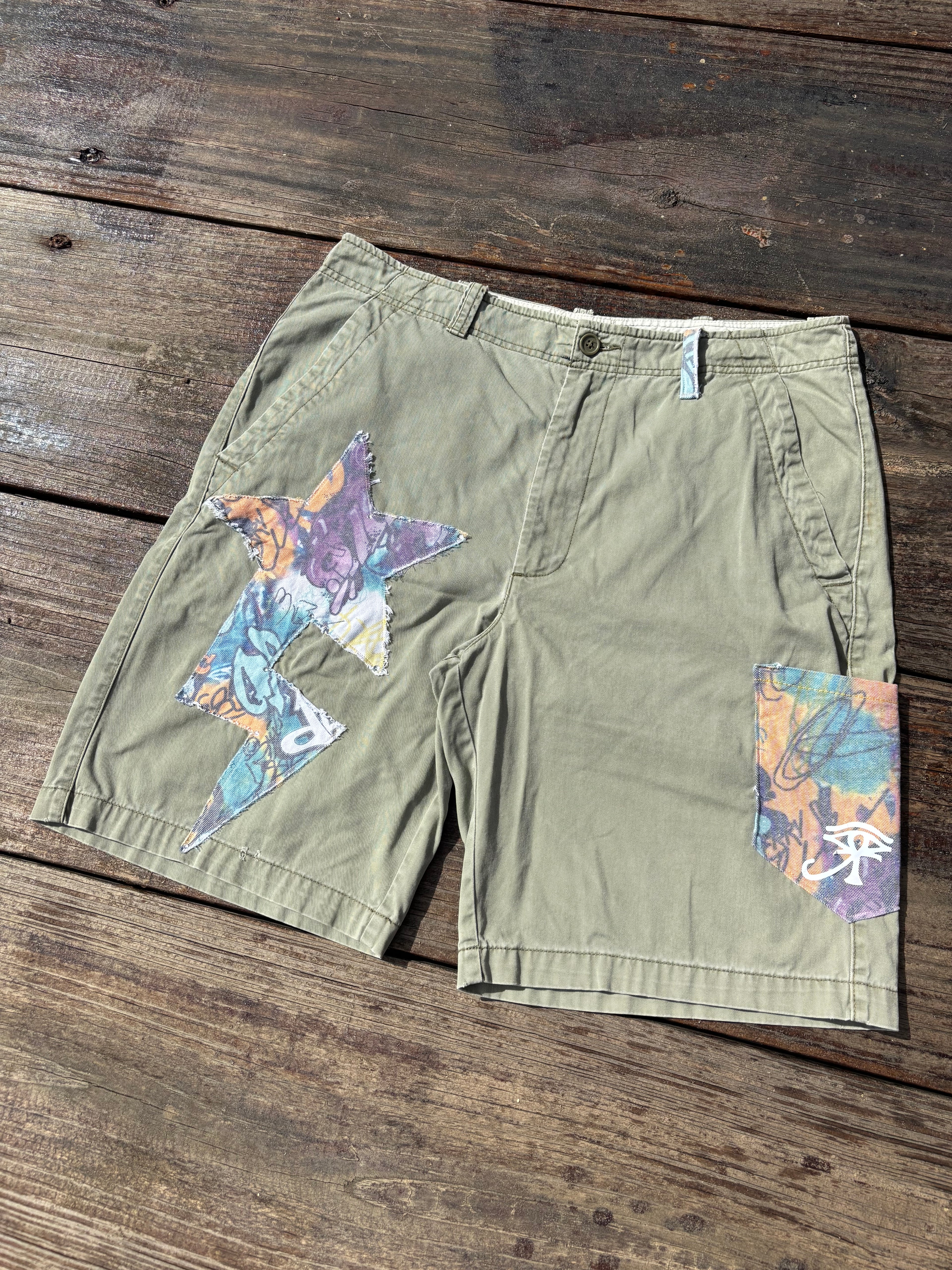 1 OF ⇂ GRAFFITI JORTS