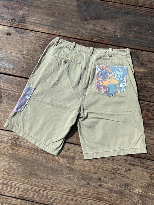 1 OF ⇂ GRAFFITI JORTS
