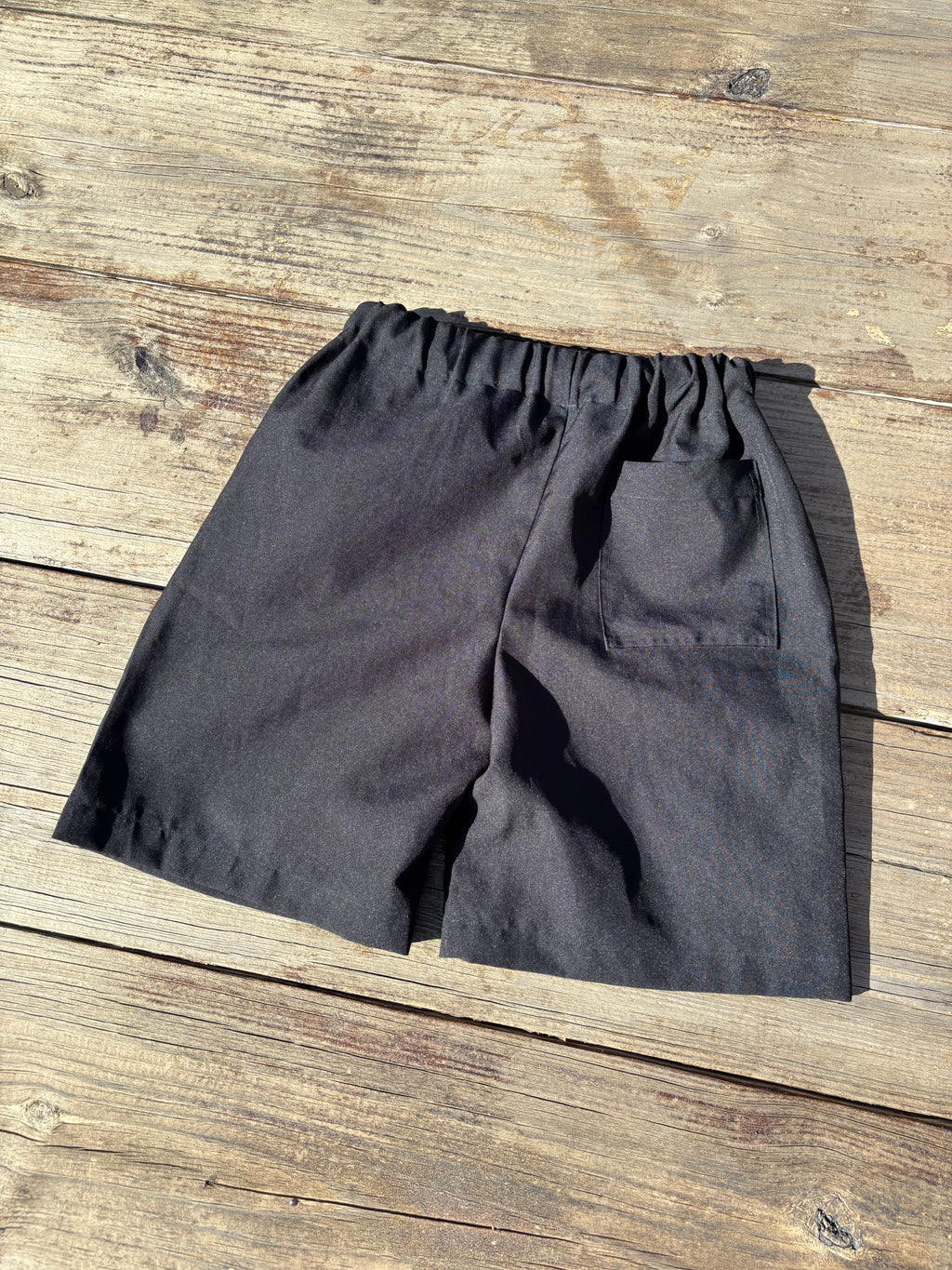1 OF ⇂ BLACK SHORTS
